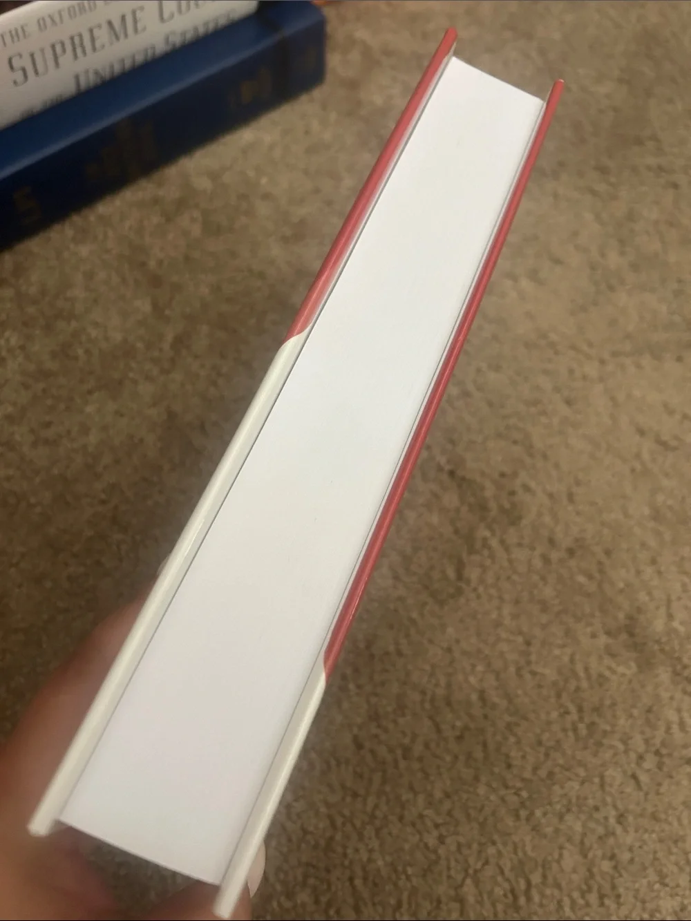The Winning Brief - Red Hardcover Book by